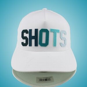 G/FORE Hat Cap Snow (White) Shots Ripstop Snapback Golf Hat Outdoor Preppy